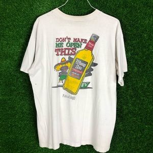 Don’t Make Me Open This Whoop Ass Tequila Vintage Shirt Playa De Carmen Mexico